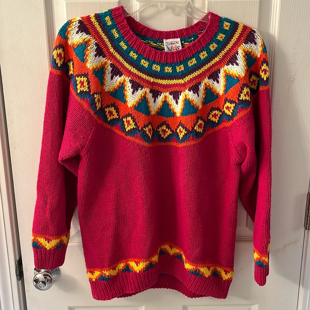 Talbots girls knit sweater